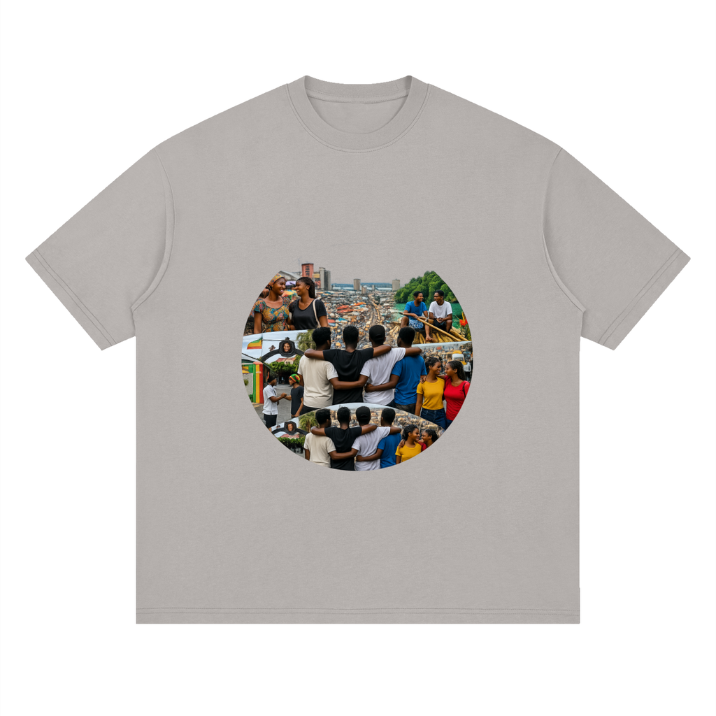 Streetwear Loose Drop Shoulder T-Shirt