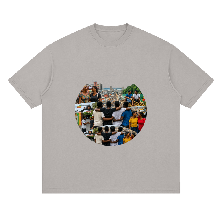 Streetwear Loose Drop Shoulder T-Shirt