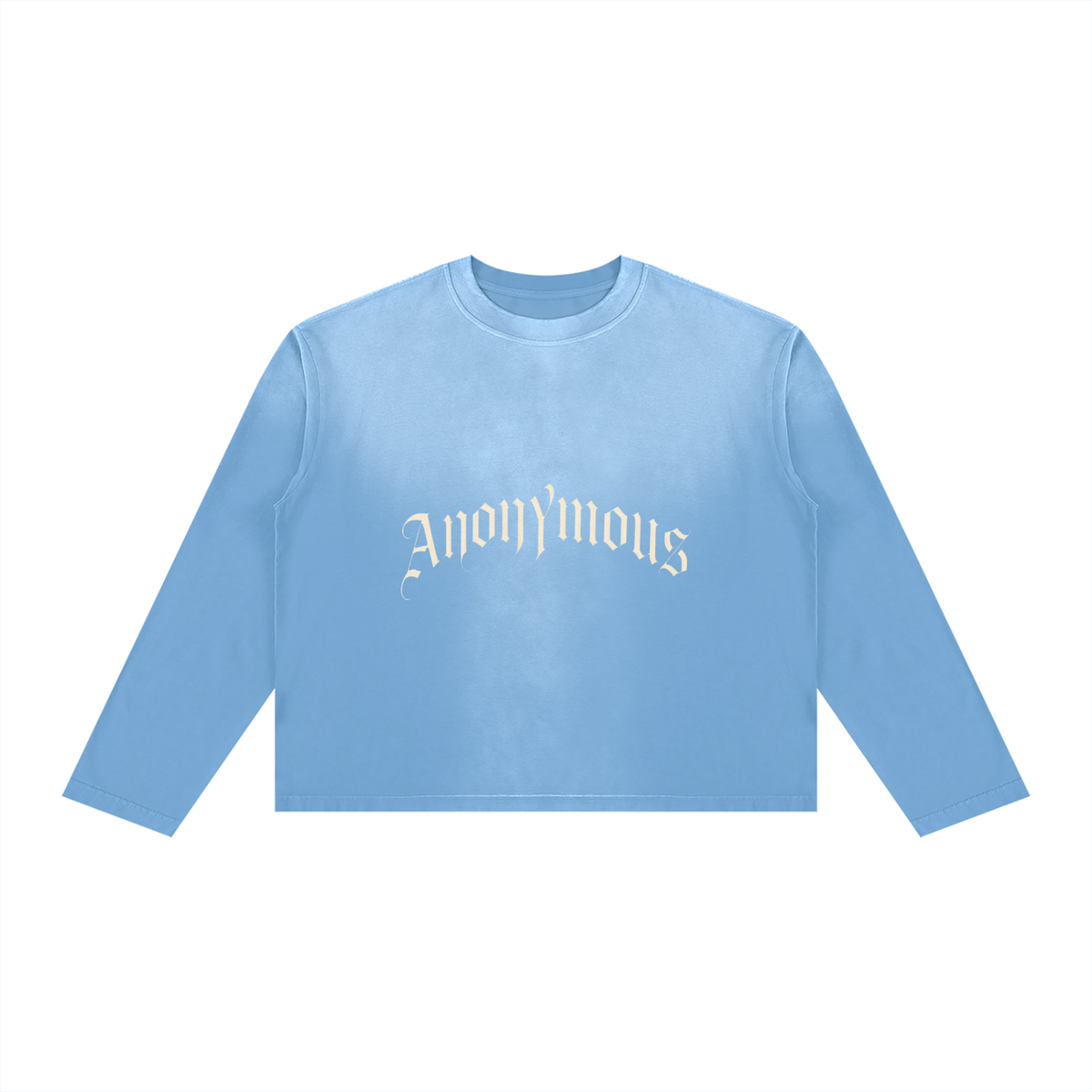 Unisex Sunfade Boxy Long Sleeve T-Shirt