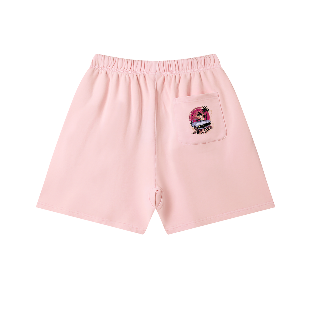 Unisex Vintage Wash Cotton Shorts