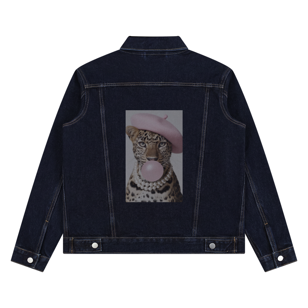 Unisex Vintage Wash Denim Jacket