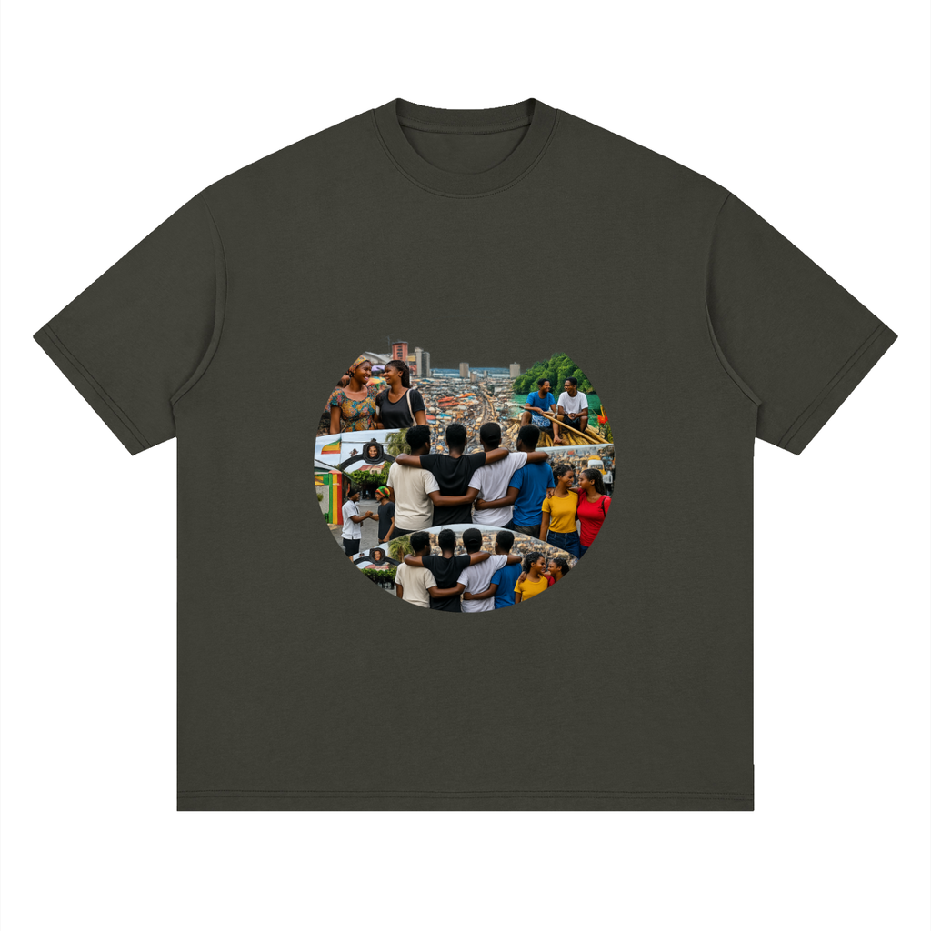 Streetwear Loose Drop Shoulder T-Shirt