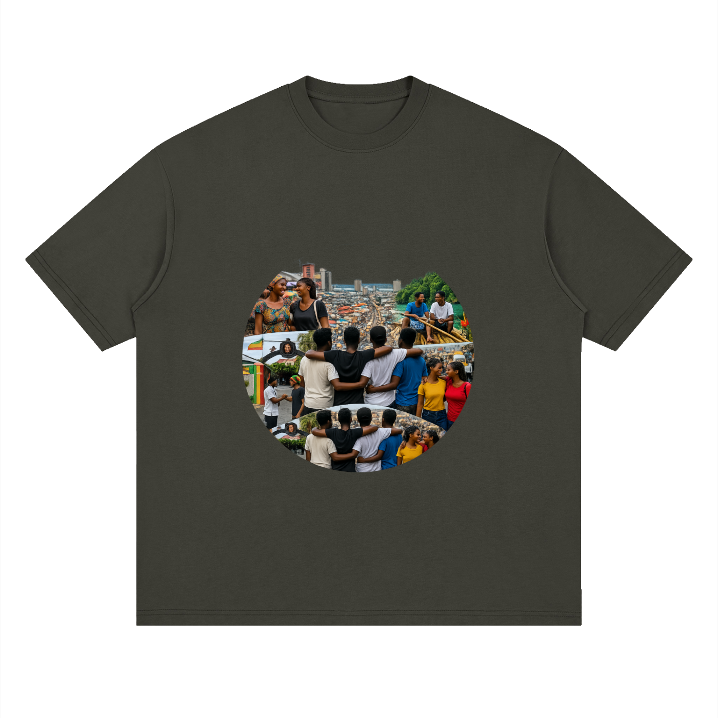 Streetwear Loose Drop Shoulder T-Shirt