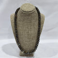 Smoky Obsidian Glow Necklace
