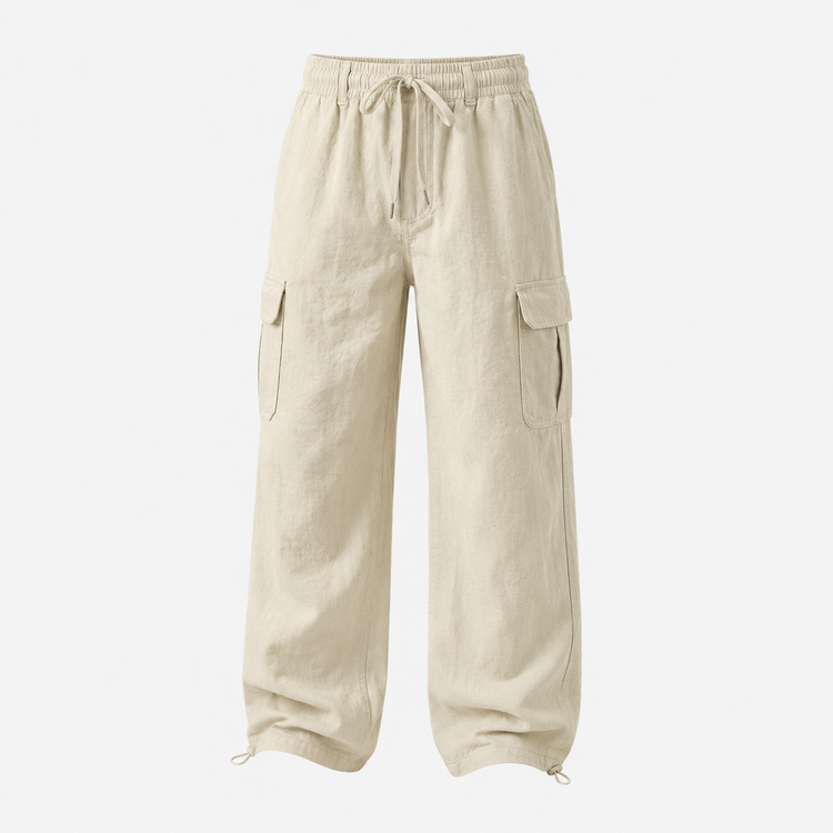 Men's Four Seasons Thin Loose Casual Wide-leg Pants