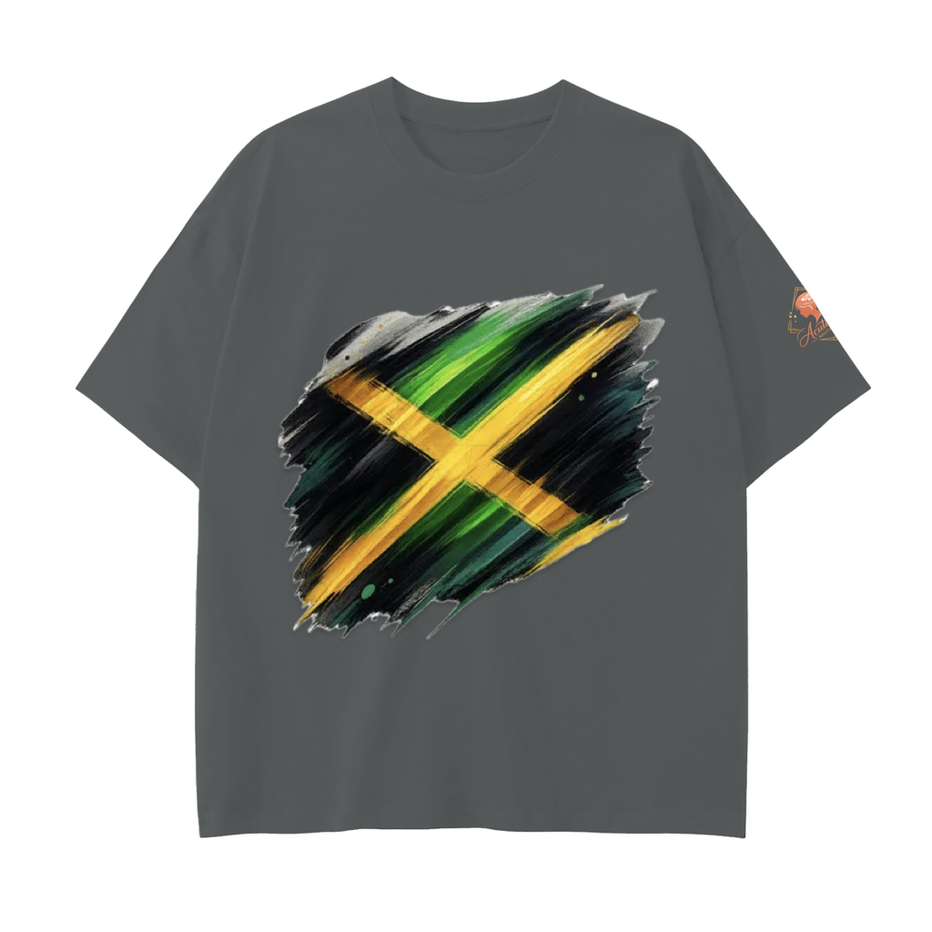 Drop Shoulder Cotton T-Shirt