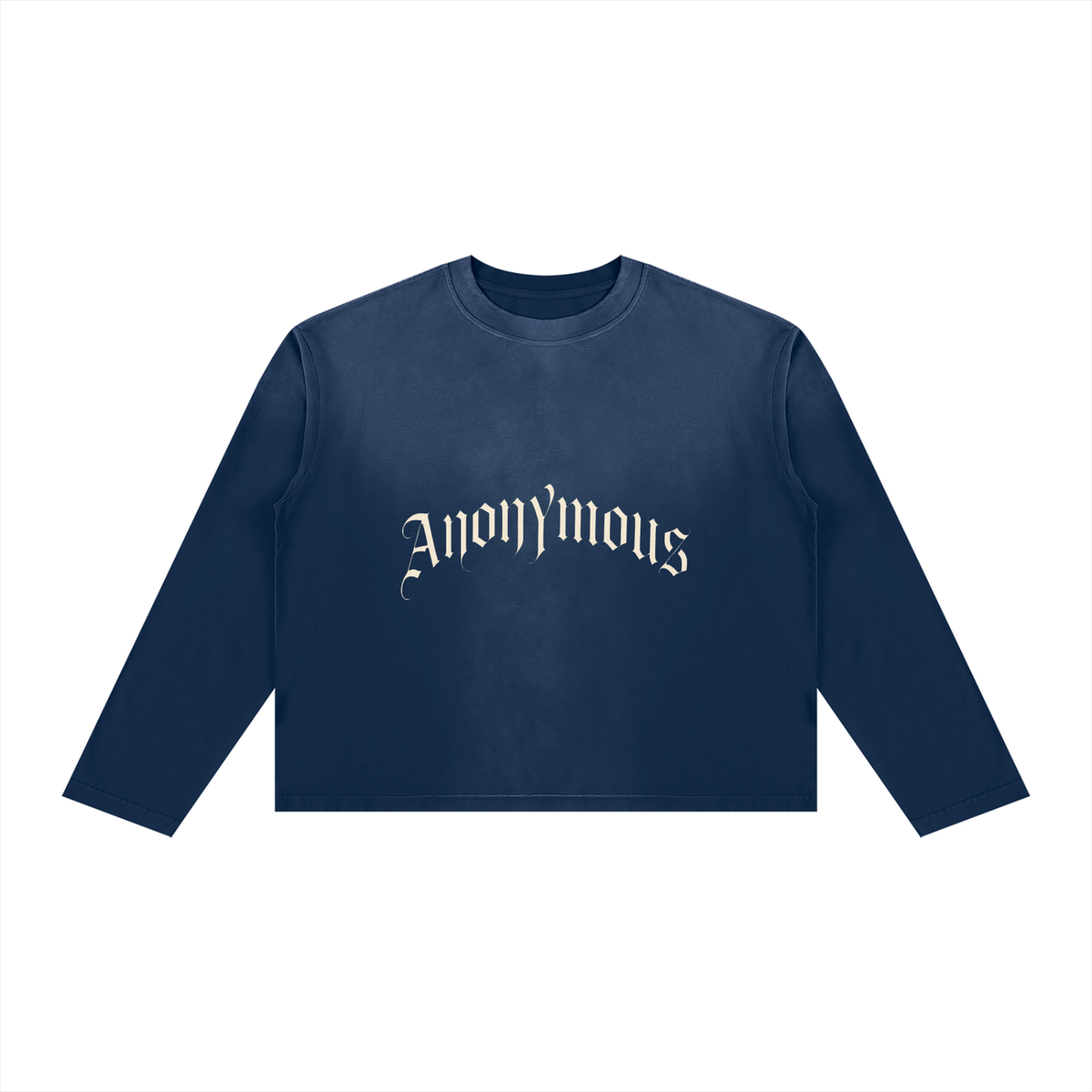 Unisex Sunfade Boxy Long Sleeve T-Shirt