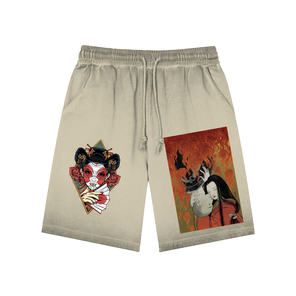 Reverse Dyed Sweatshorts