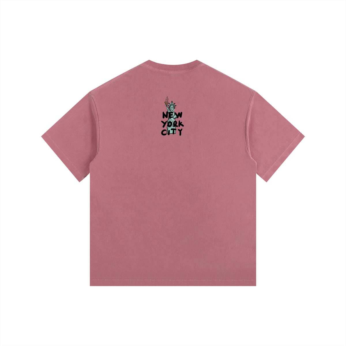 Vintage Washed Oversized Cotton T-Shirt