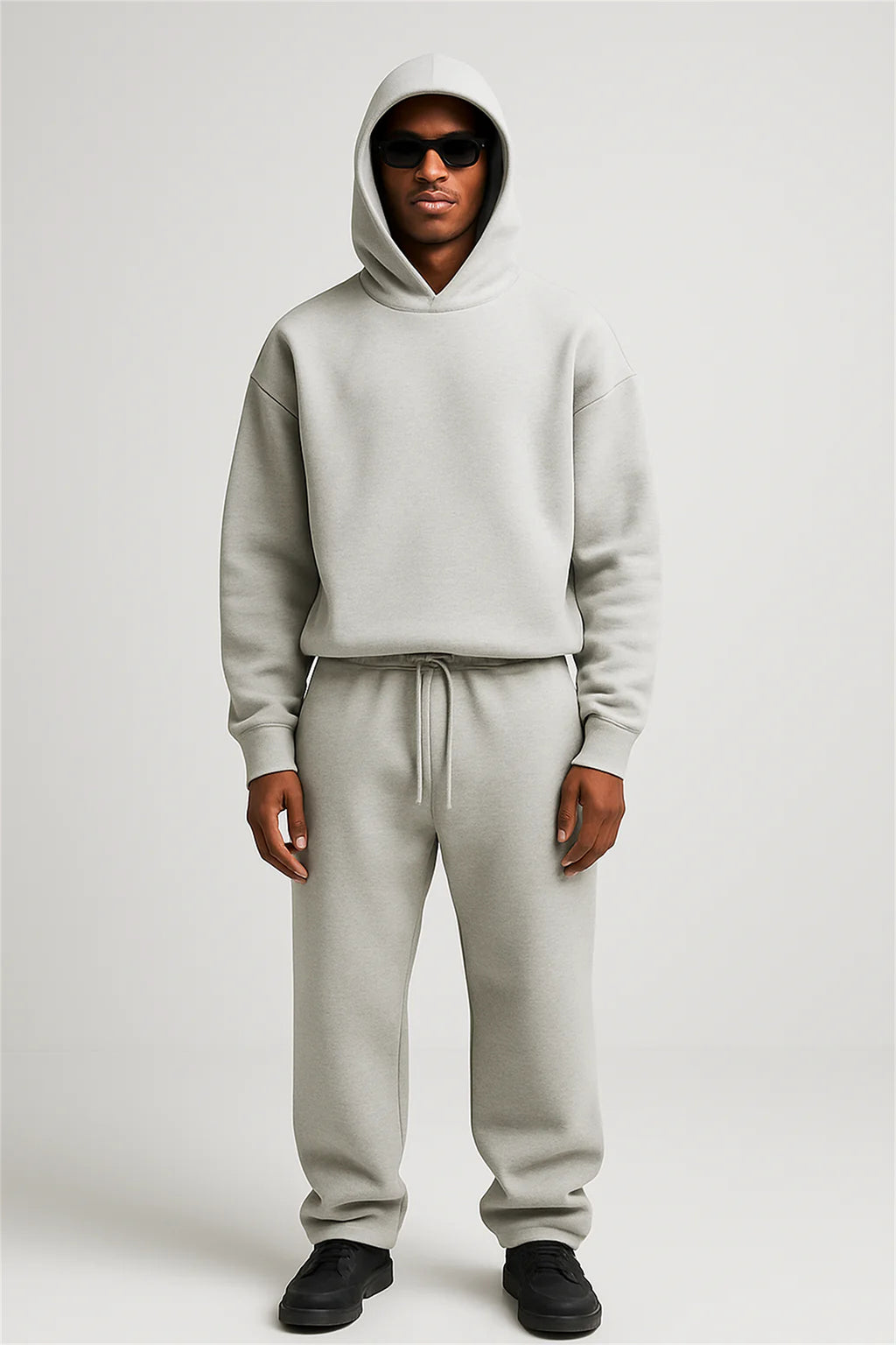 Oversized Two-piece Men's Sportswear Suit