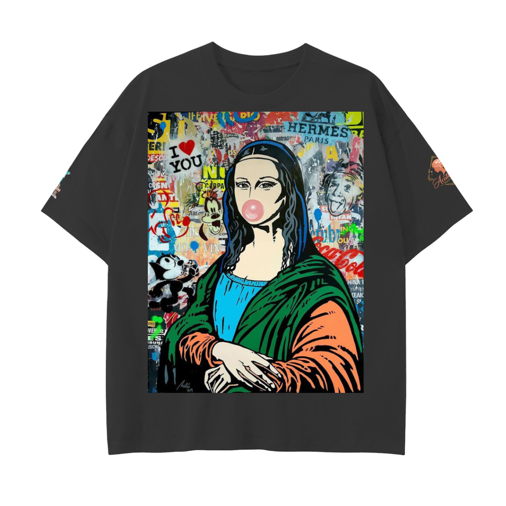 Drop Shoulder Cotton T-Shirt