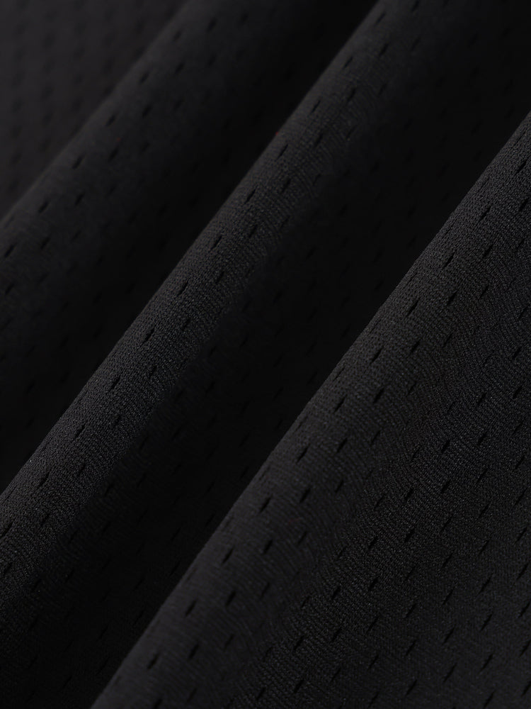 Oversized Mesh V-Neck Soccer Jersey