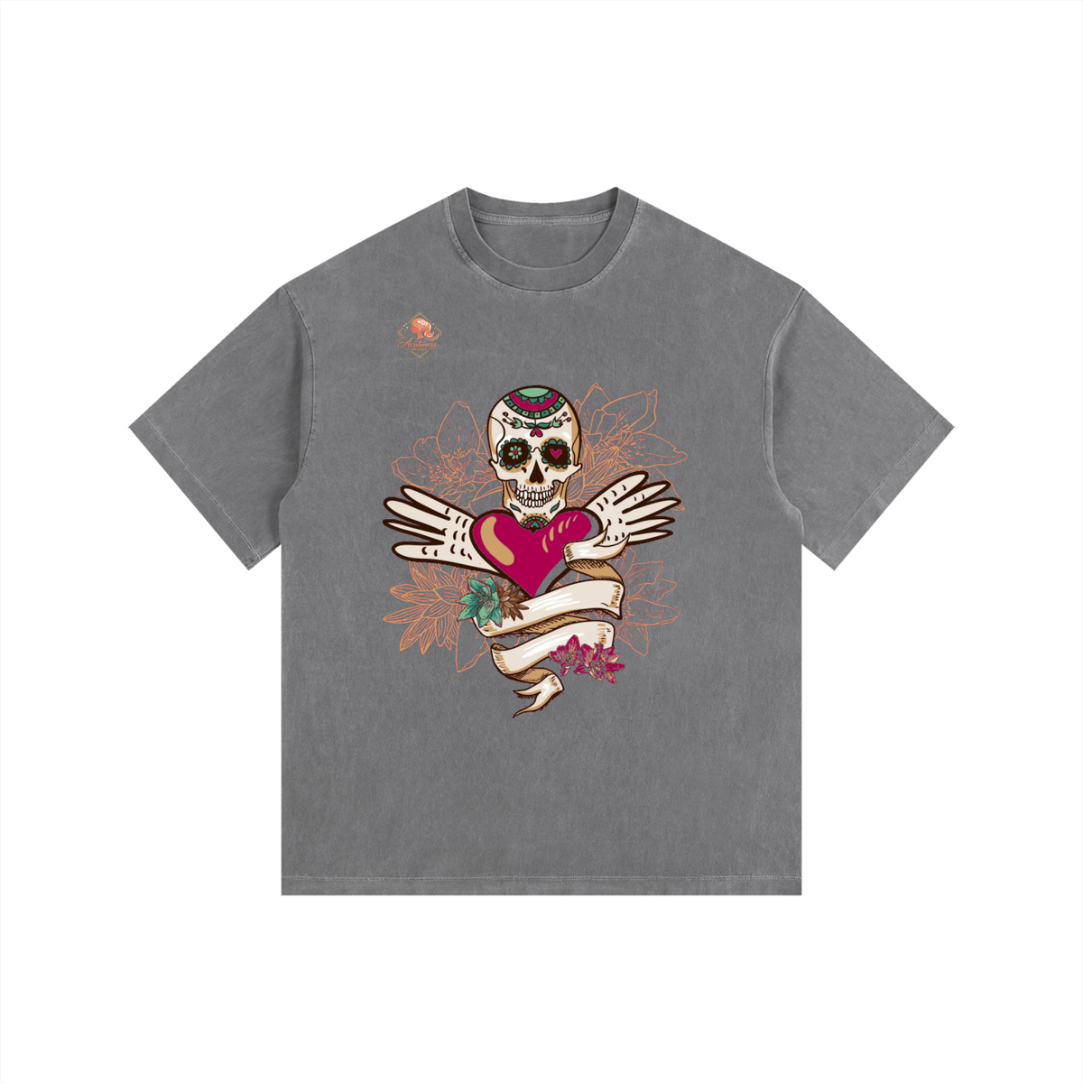Vintage Washed Oversized Cotton T-Shirt