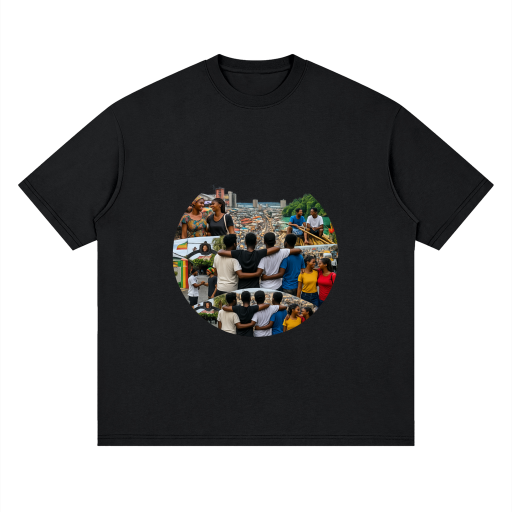 Streetwear Loose Drop Shoulder T-Shirt