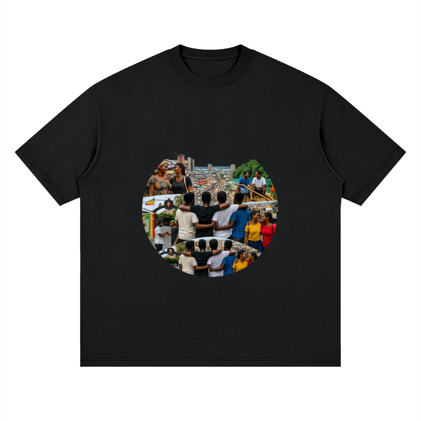 Streetwear Loose Drop Shoulder T-Shirt