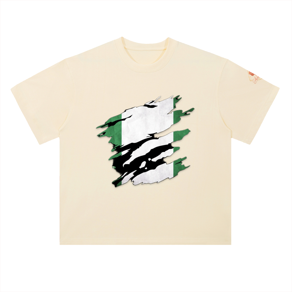 Heavyweight Drop Shoulder Cotton T-Shirt
