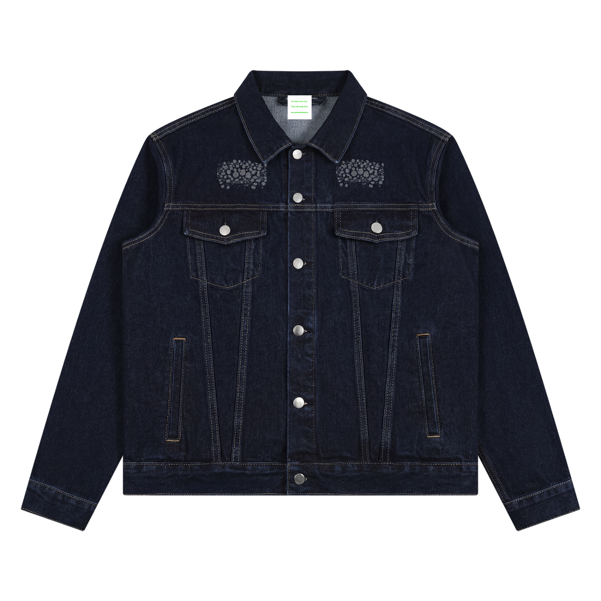 Unisex Vintage Wash Denim Jacket
