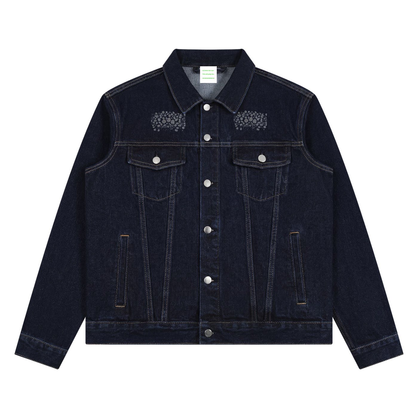 Unisex Vintage Wash Denim Jacket