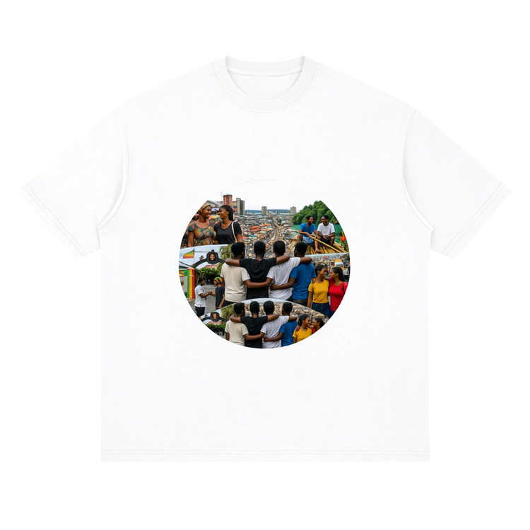 Streetwear Loose Drop Shoulder T-Shirt