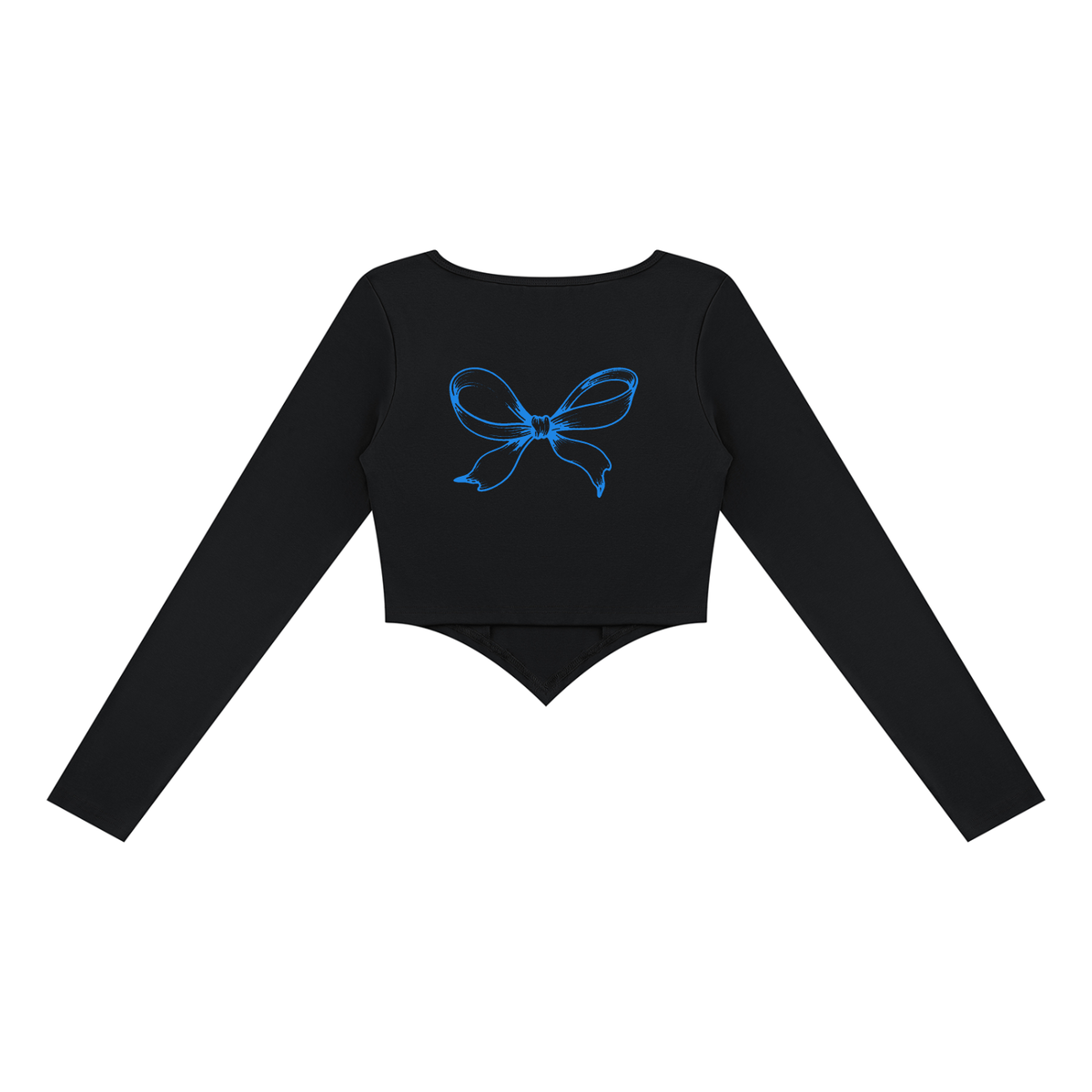Women's Square Neck Cropped T-Shirt
