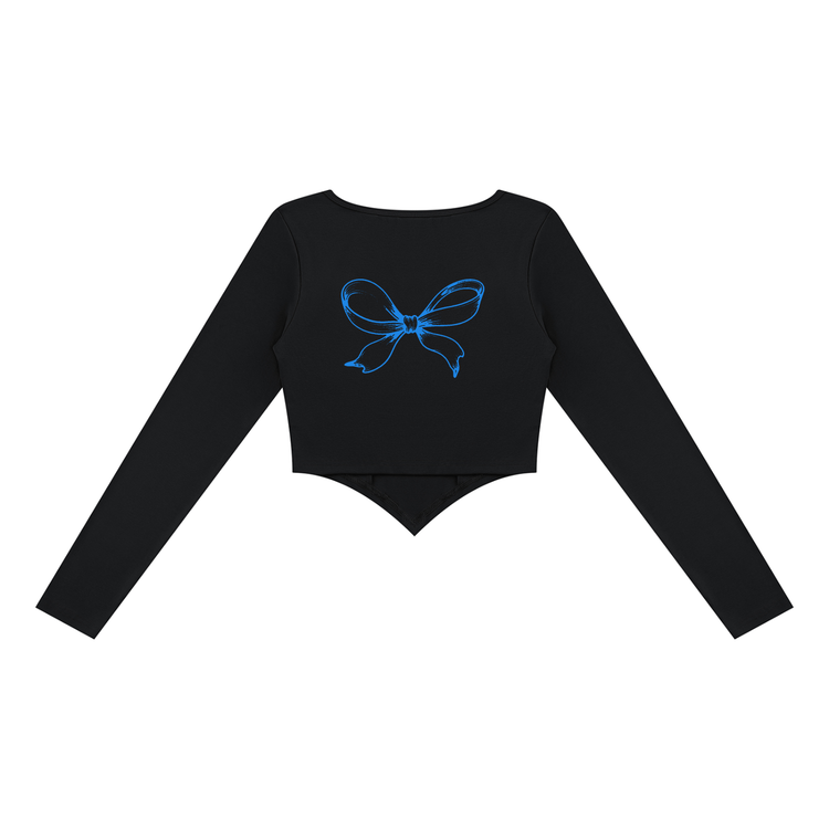 Women's Square Neck Cropped T-Shirt