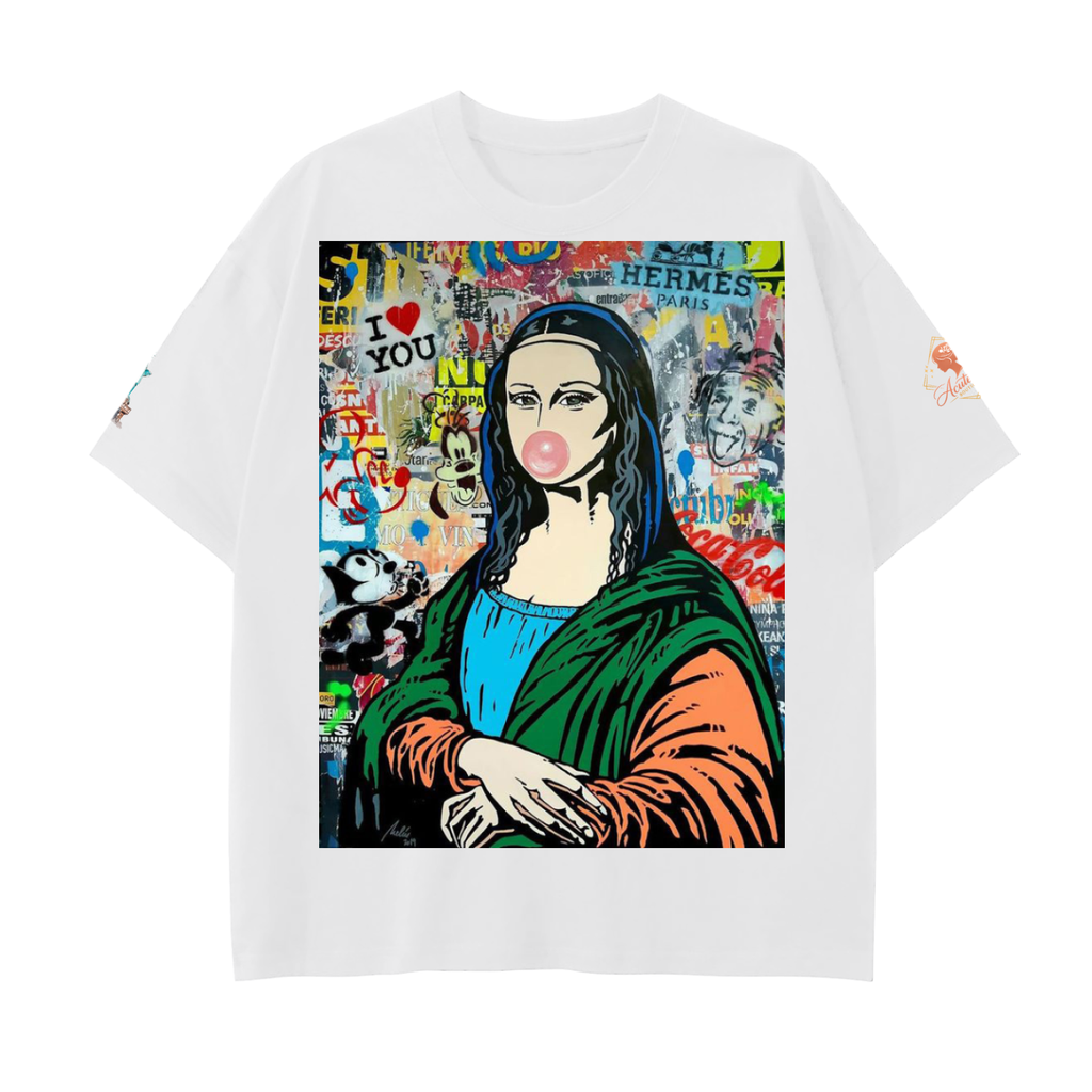 Drop Shoulder Cotton T-Shirt