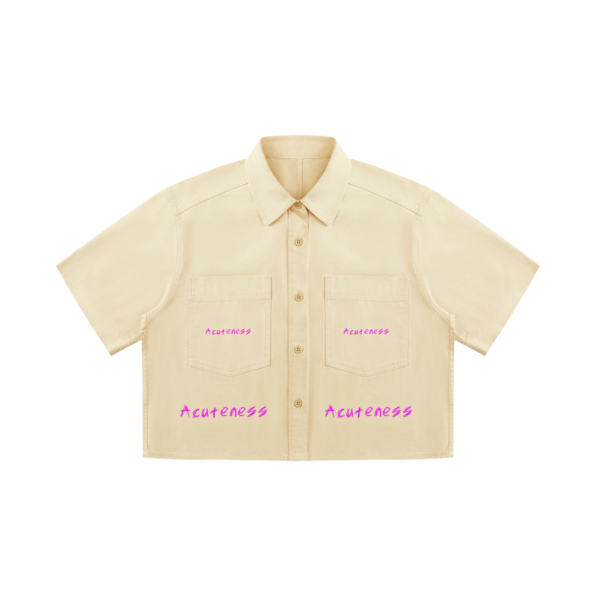 Women’s Crop Short Sleeve Shirt