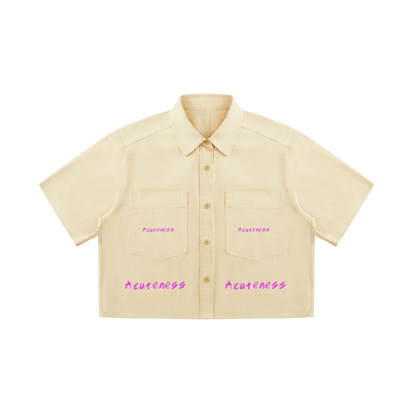 Women’s Crop Short Sleeve Shirt
