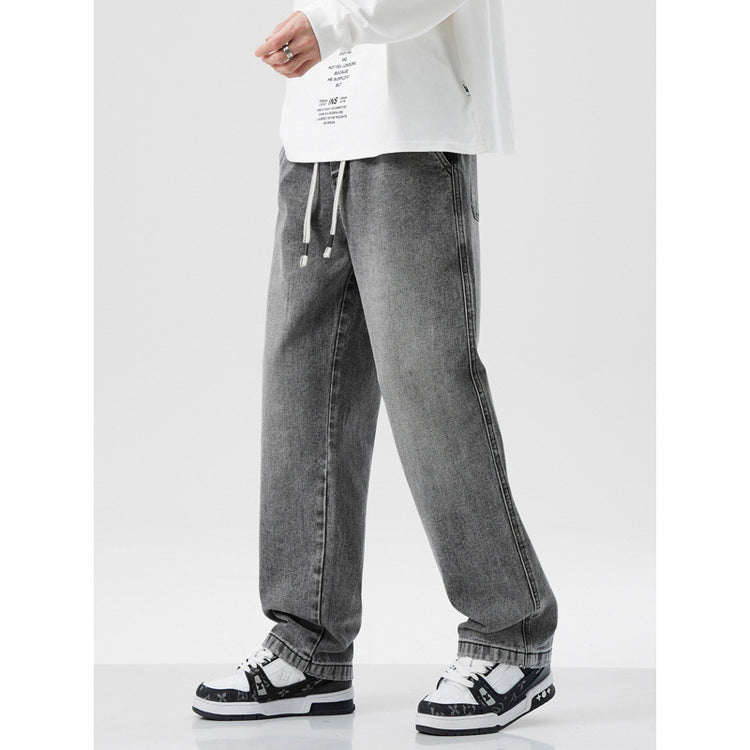 American High Street Retro Loose Casual Straight-leg Pants For Men