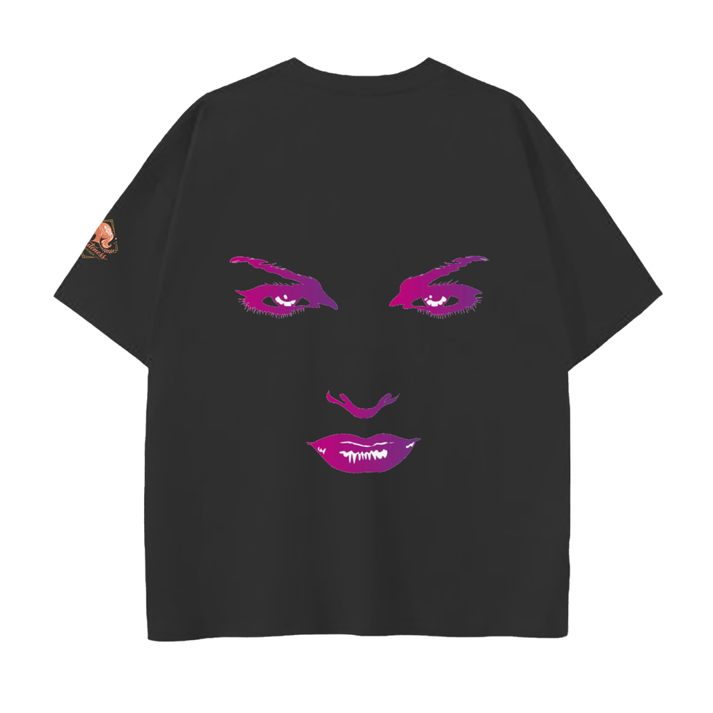 Drop Shoulder Cotton T-Shirt