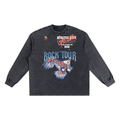 Snow Washed Frayed Edge T-Shirt