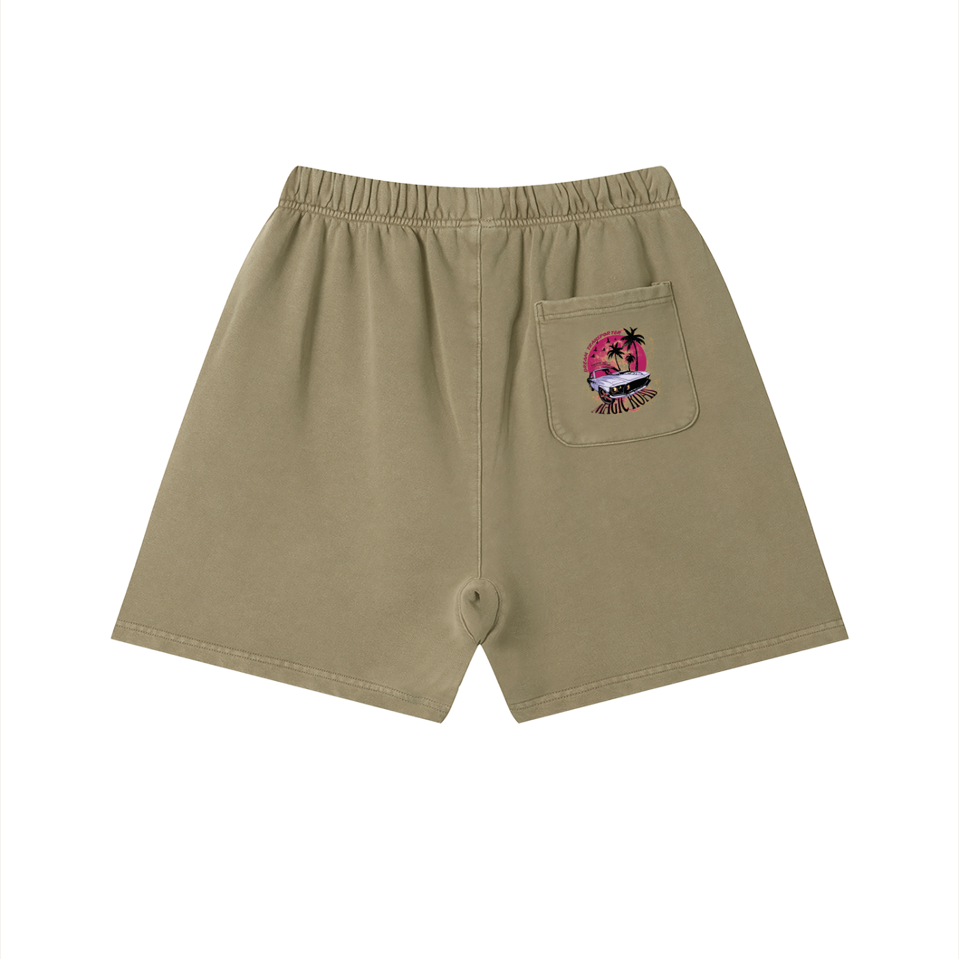 Unisex Vintage Wash Cotton Shorts
