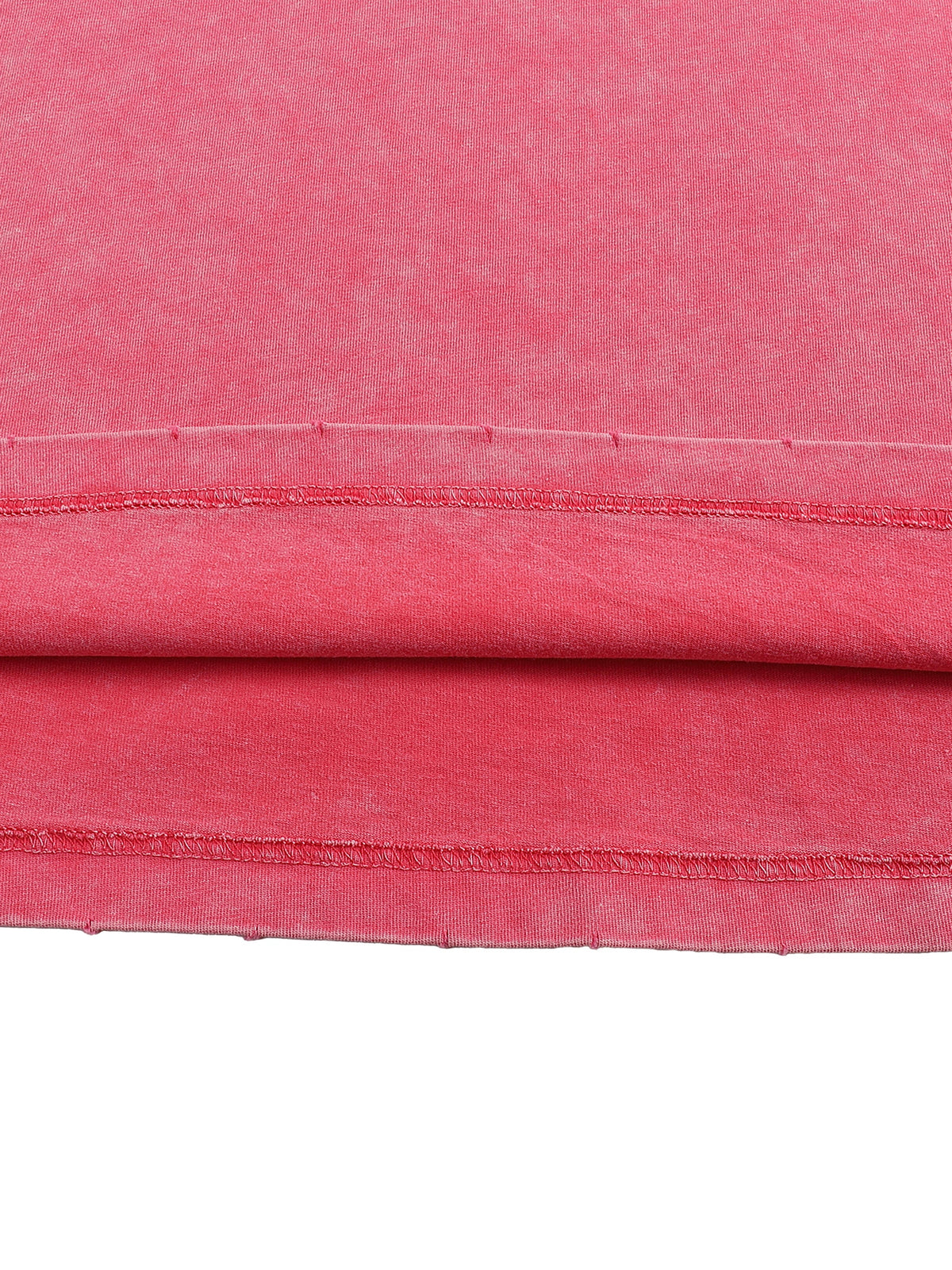 Snow Washed Frayed Edge T-Shirt