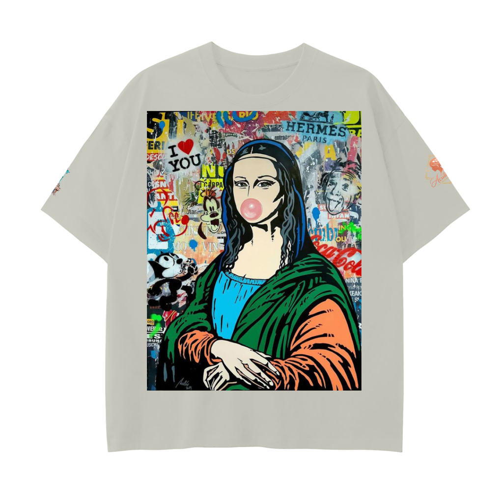 Drop Shoulder Cotton T-Shirt