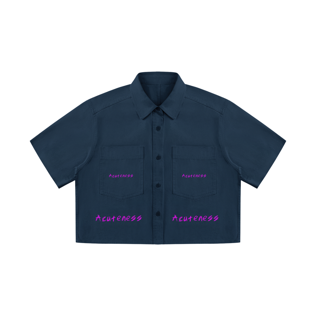 Women’s Crop Short Sleeve Shirt