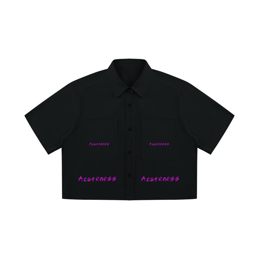 Women’s Crop Short Sleeve Shirt