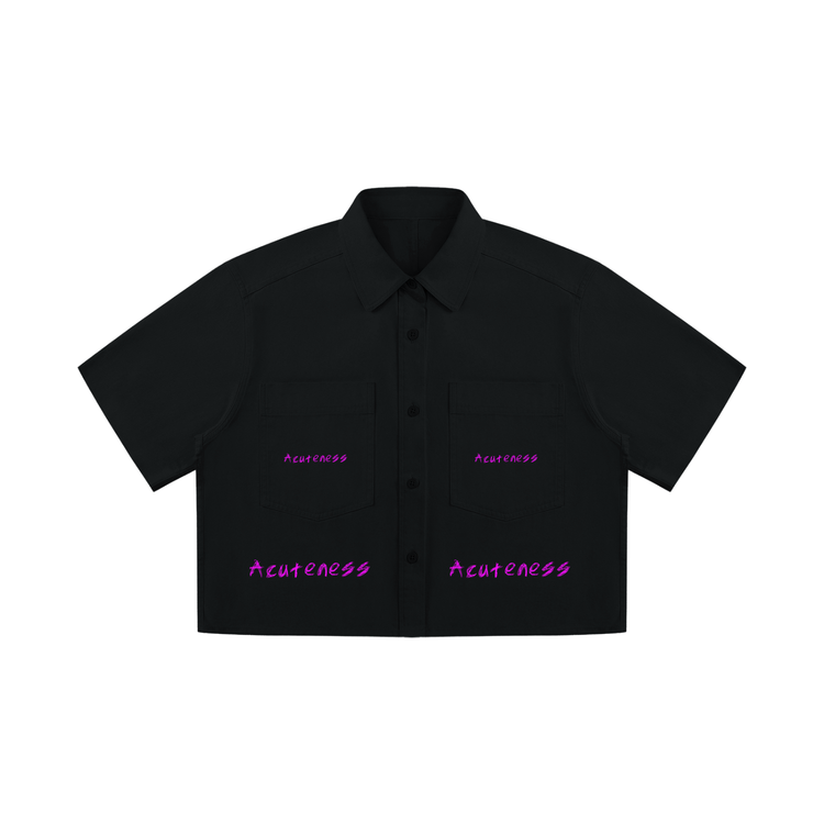Women’s Crop Short Sleeve Shirt
