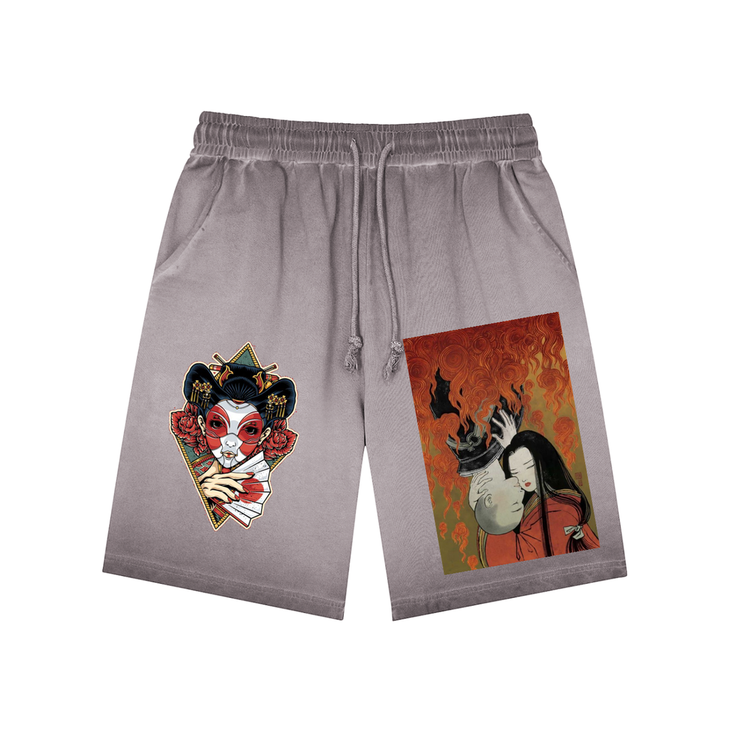 Reverse Dyed Sweatshorts