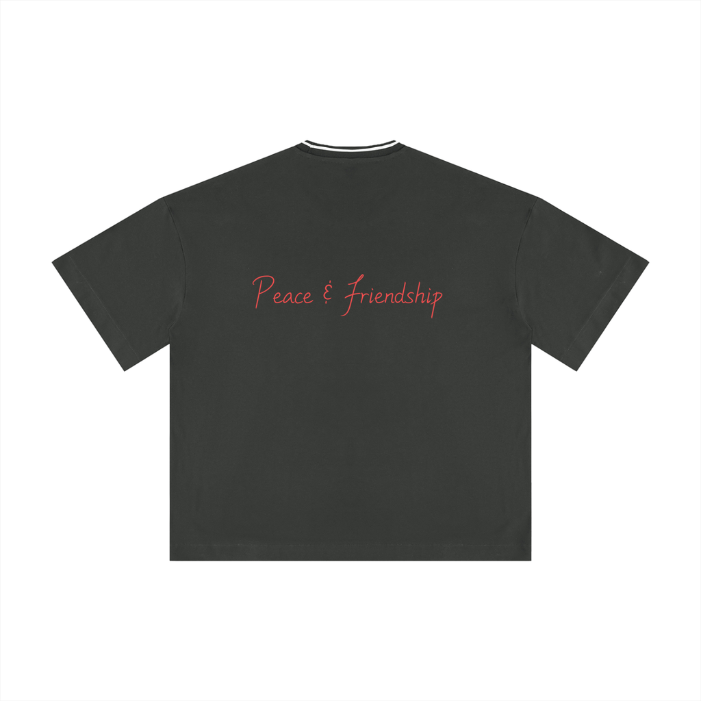Unisex Boxy Ribbed T-Shirt