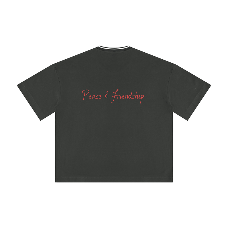 Unisex Boxy Ribbed T-Shirt