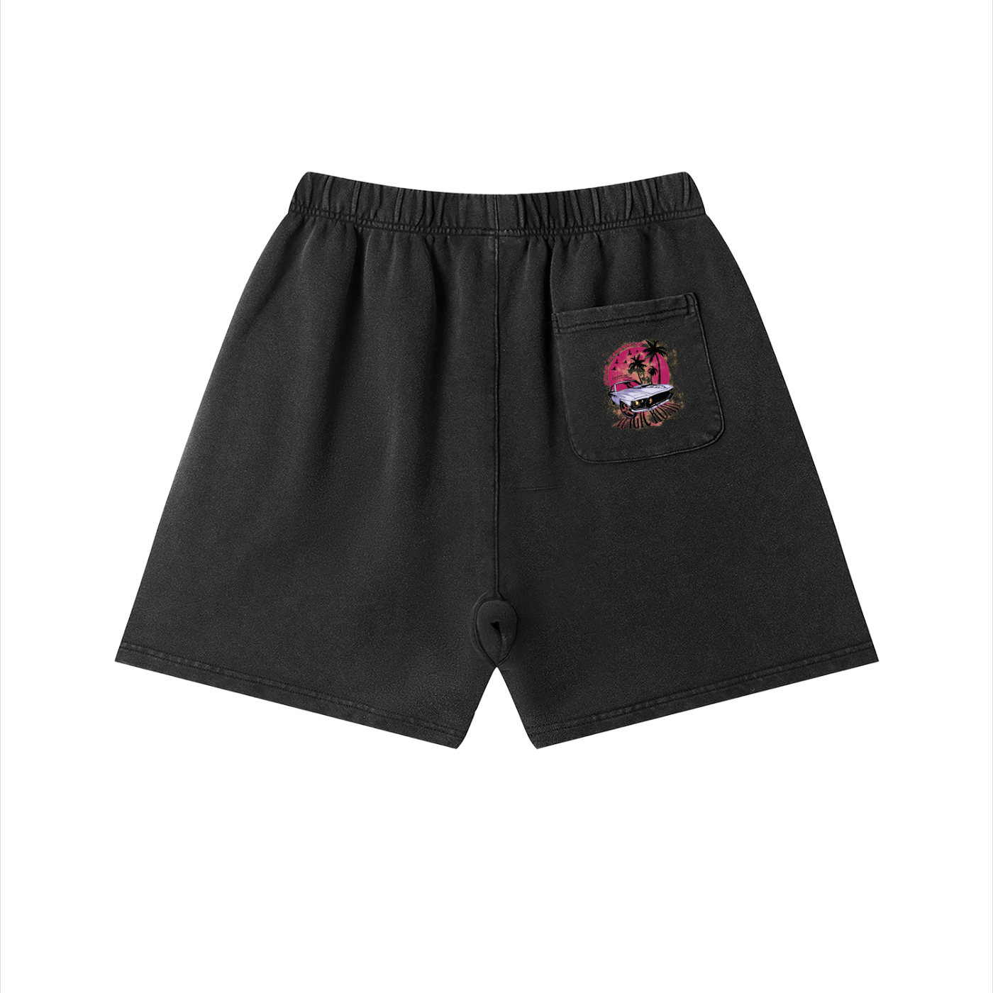 Unisex Vintage Wash Cotton Shorts