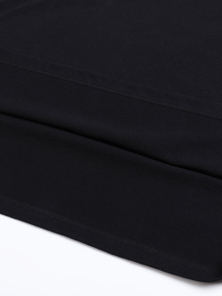 Drop Shoulder Cotton T-Shirt
