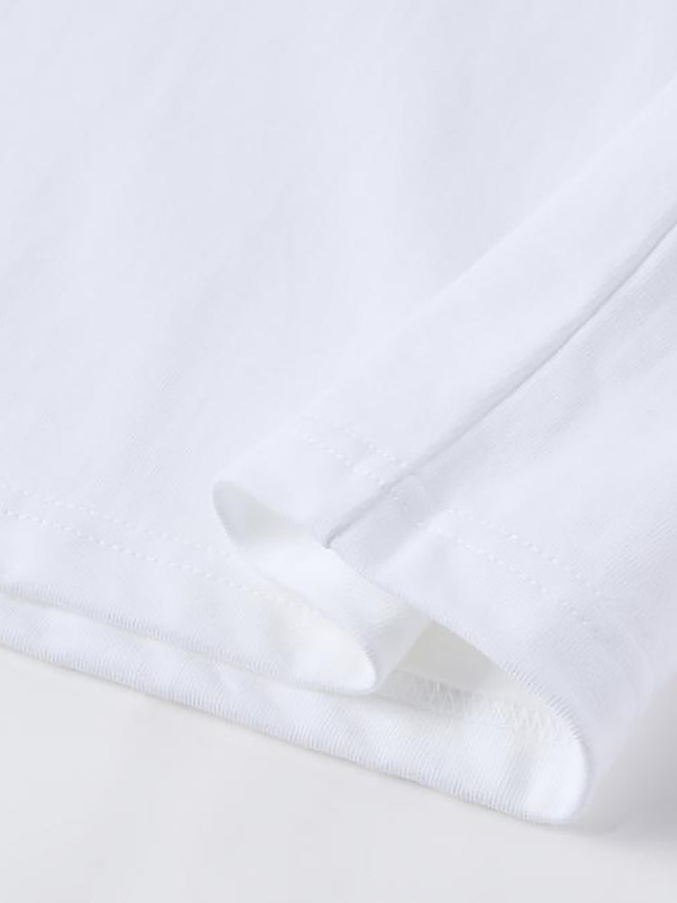 Heavyweight Drop Shoulder Cotton T-Shirt