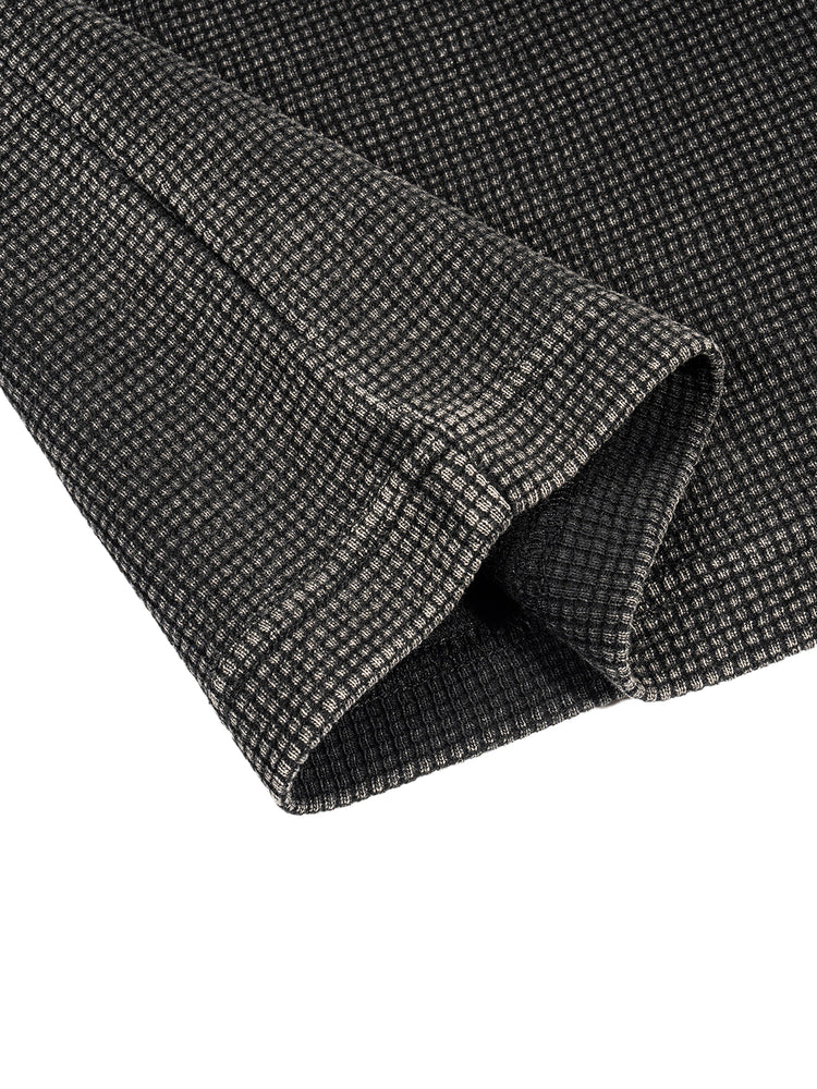 Textured Waffle Washed Boxy T-Shirt