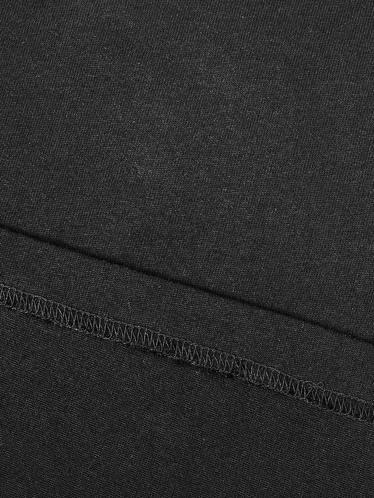 Contrast Piped Panel T-Shirt