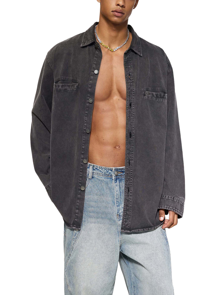 Denim Vintage Washed Heavyweight Jacket