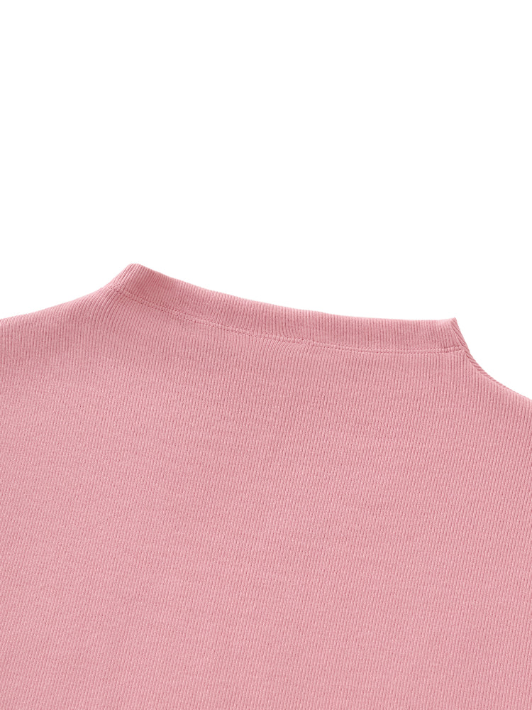 Essential Slim Fit Mock Neck T-Shirt